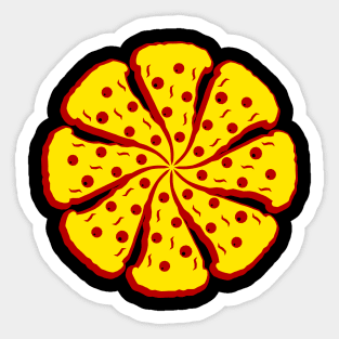 Pizza Spin Sticker